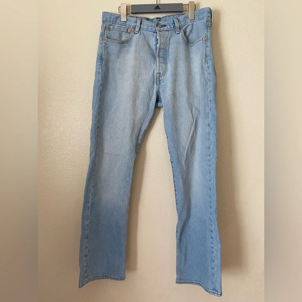 Levi's Light Blue Men's Straight Jeans W 33 L32